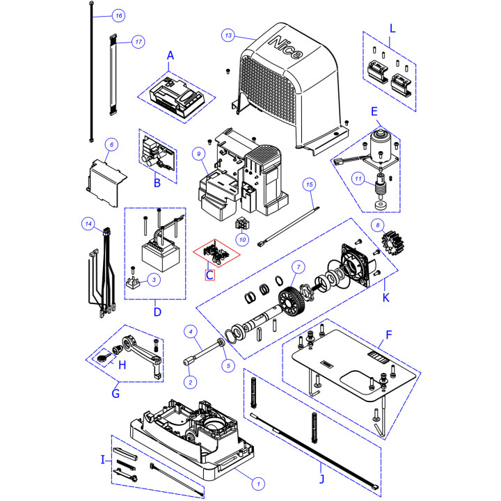 Deska stand-by pro SPIDO600, SPIDO1000 (SPTB807A)