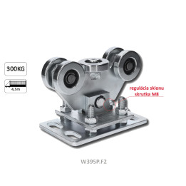 Vozík PICCOLO KLASIK do 300 kg, profil 69 x 69 mm, pozink