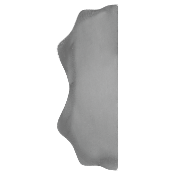 Štítek bez otvorů H 260 x L 95 mm, tl. 3 mm