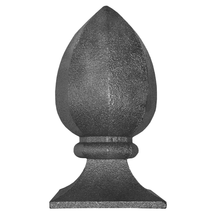 Šiška 180mm, podstavec 98x98mm, dutá