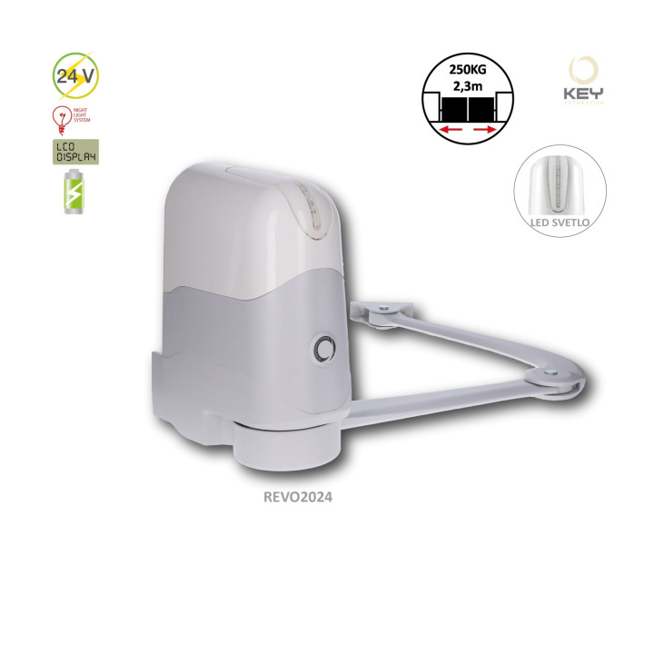 Pohon REVO pro křídlovou bránu do 2,3m (křídlo)