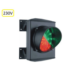 Semafor ASF semafor jednokomorový, LED, hliník, 230V