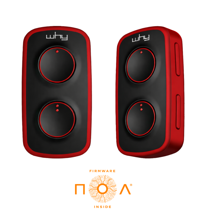 Vysílač Evo2 NOA MINI 4kanál, 433/868 MHz, vulkán