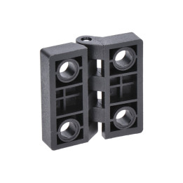 Plastový závěs 48 x 48 x 30 mm otvor ø 7 mm
