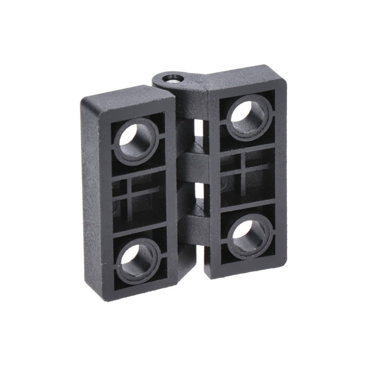 Plastový závěs 48 x 48 x 30 mm otvor ø 7 mm