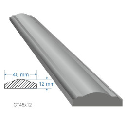 Madlo 45x12 mm