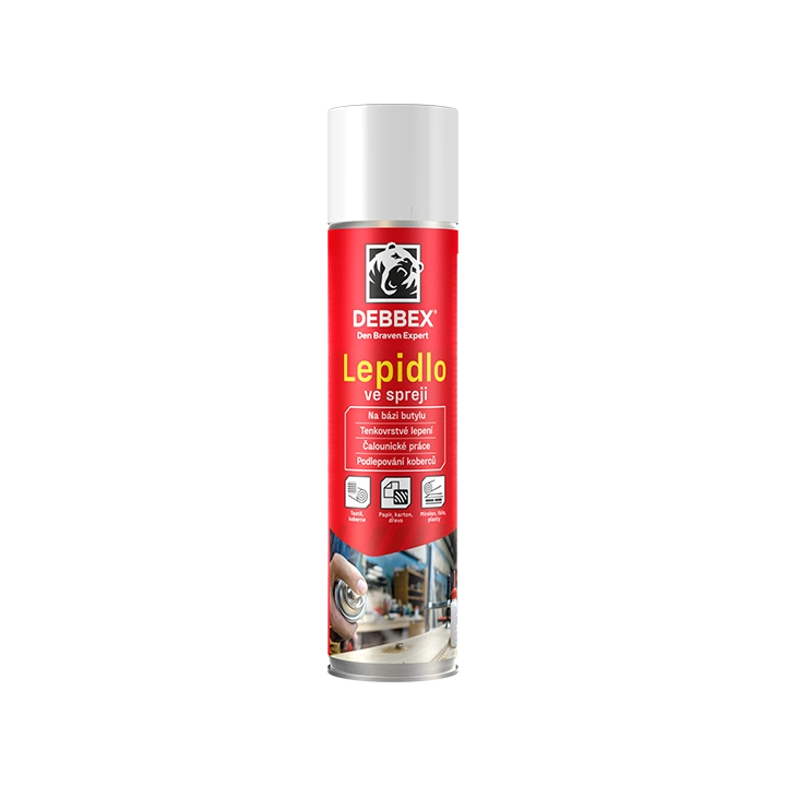 Lepidlo ve spreji DEBBEX 400 ml