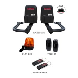 LiftMaster sada pro dvoukřídlovou bránu do 2,5 m/křídlo