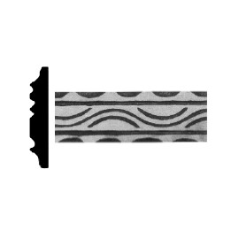 Madlovina vzorovaná 40x6 mm, dĺžka 6000 mm, cena za KUS