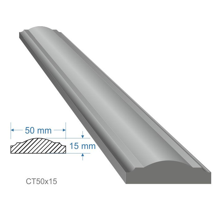 Madlo 50 x 15 x 6000 mm